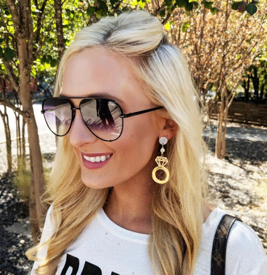 Put a Ring on it Drop earrings