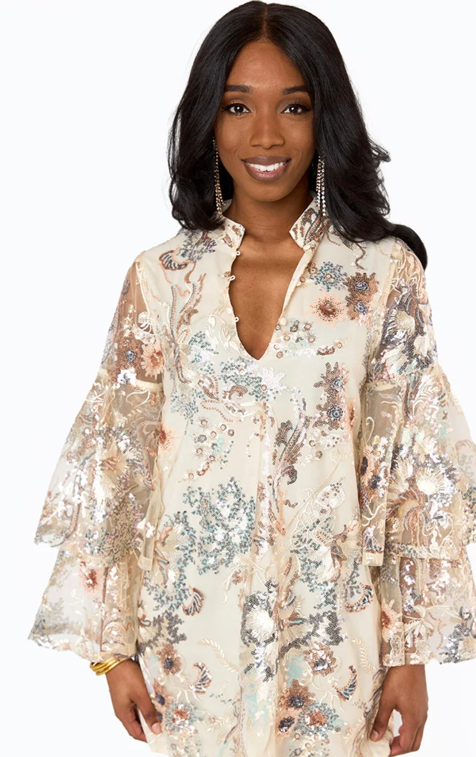 Smitten Long Sleeve Buddy Love Dress