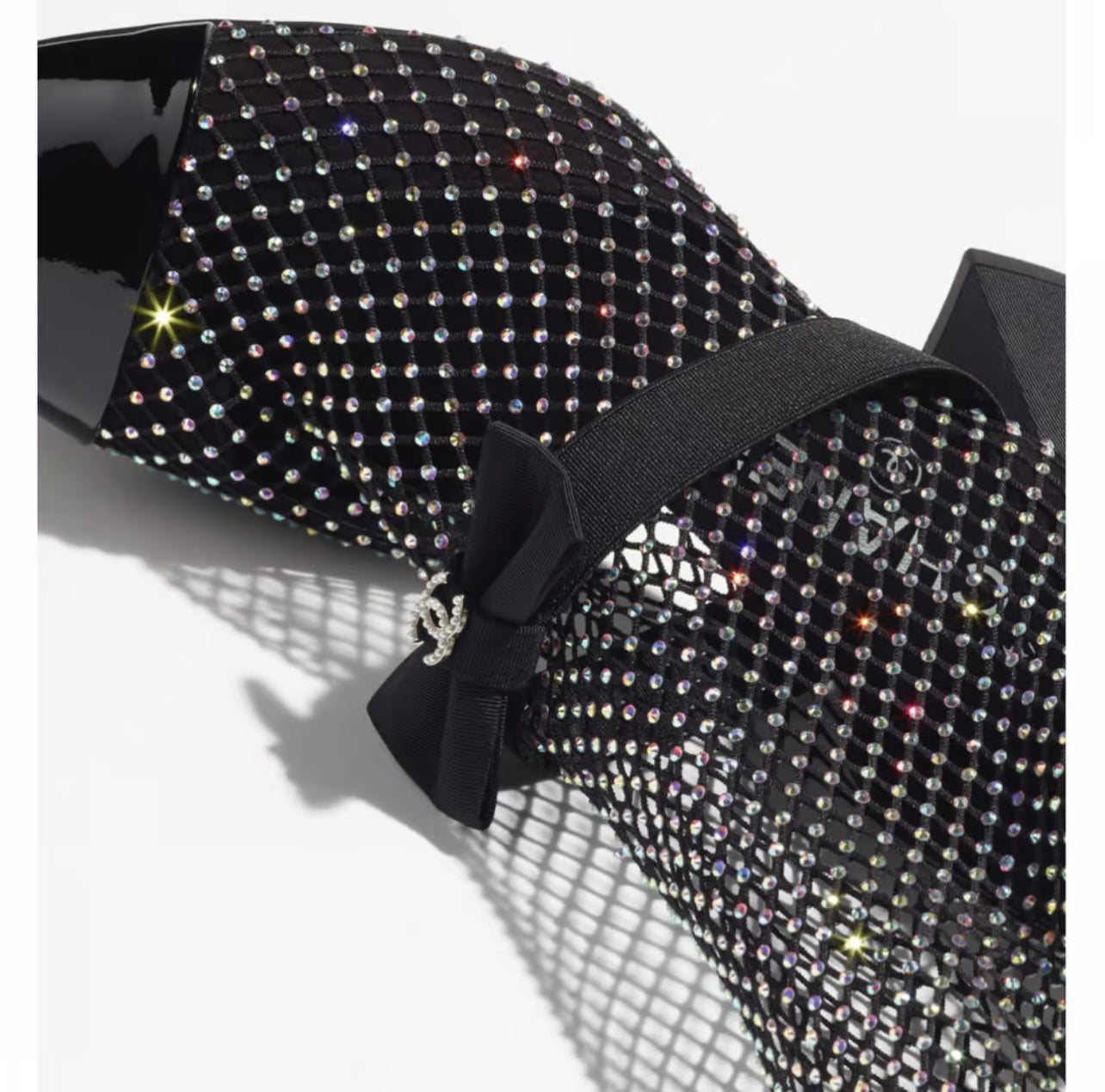 Chanel Black & Silver Mary Janes Boots