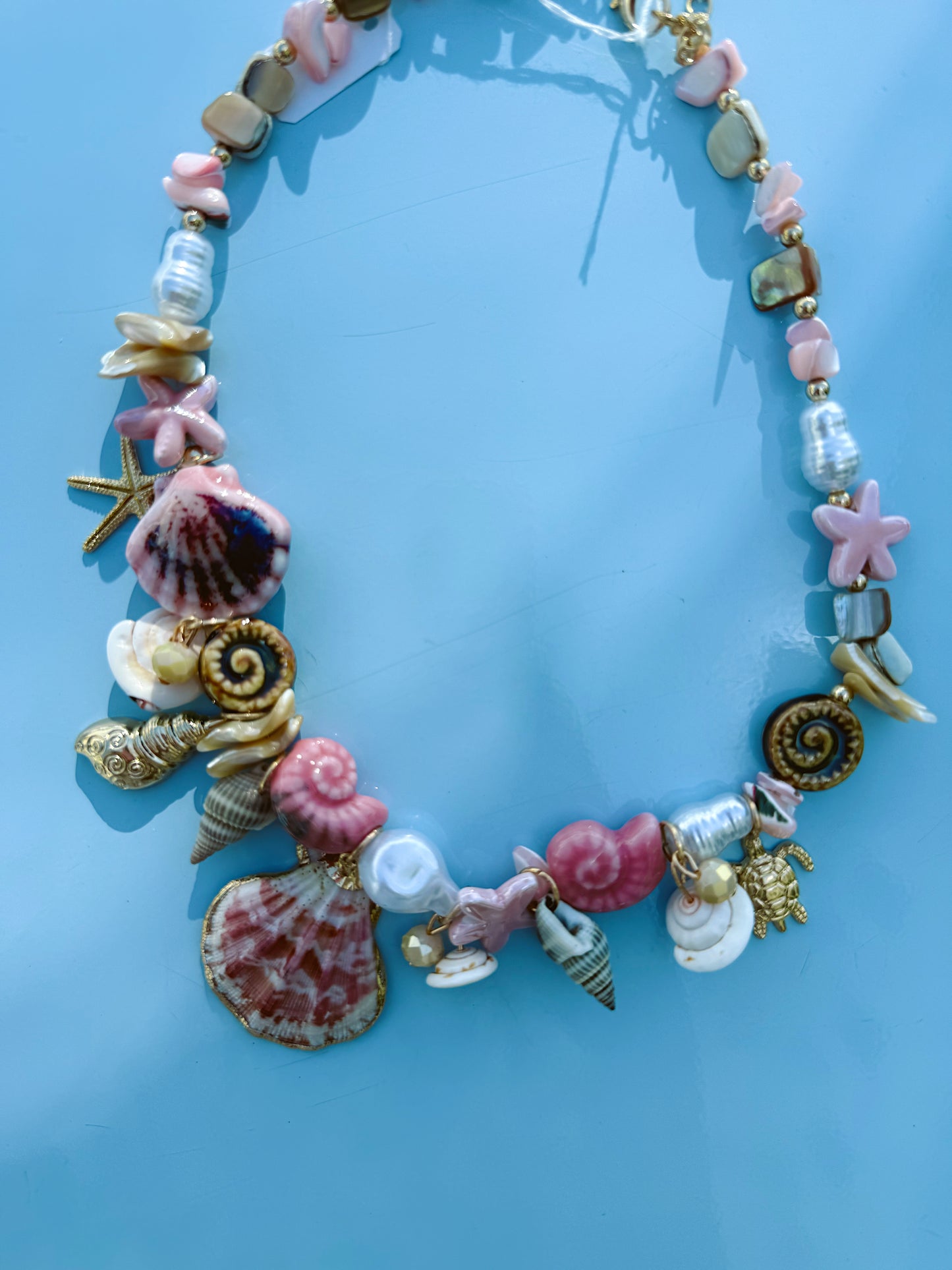 Seaside Rosé Necklace