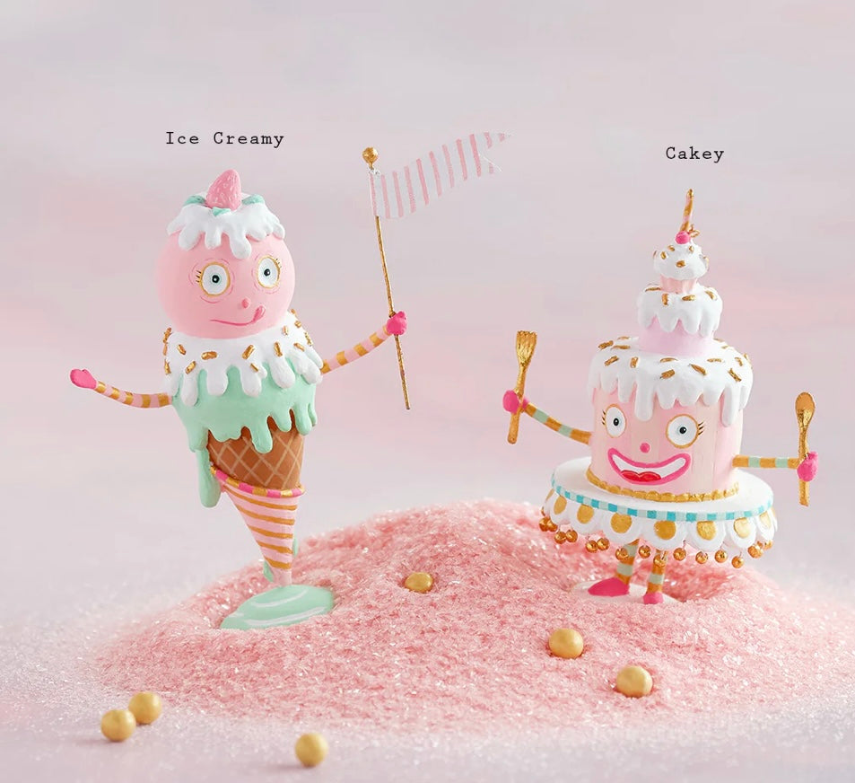 Glitterville Ice Creamy Ornament