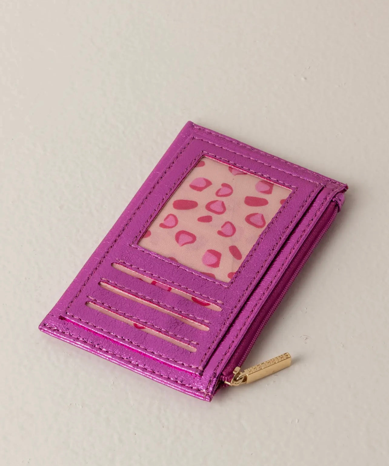 Skyler Metallic Card Holder