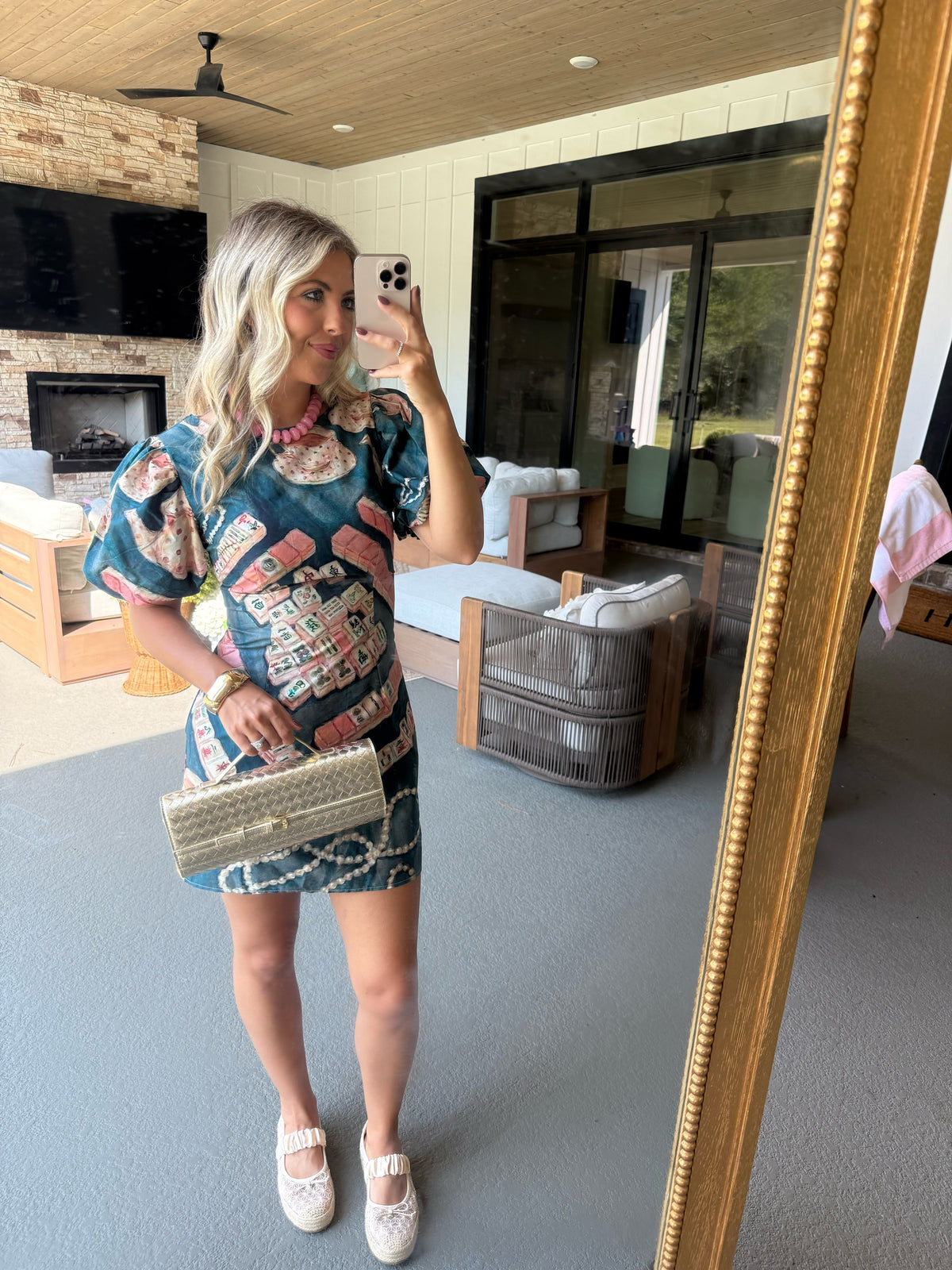 Mahjong Tea Party Dress