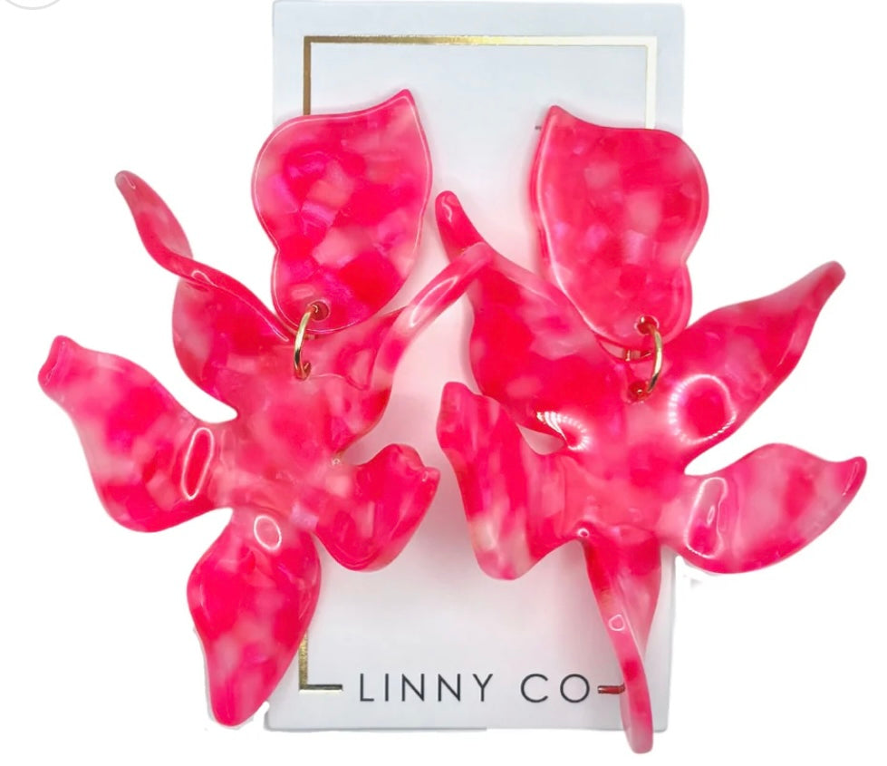 Pink Party Earrings