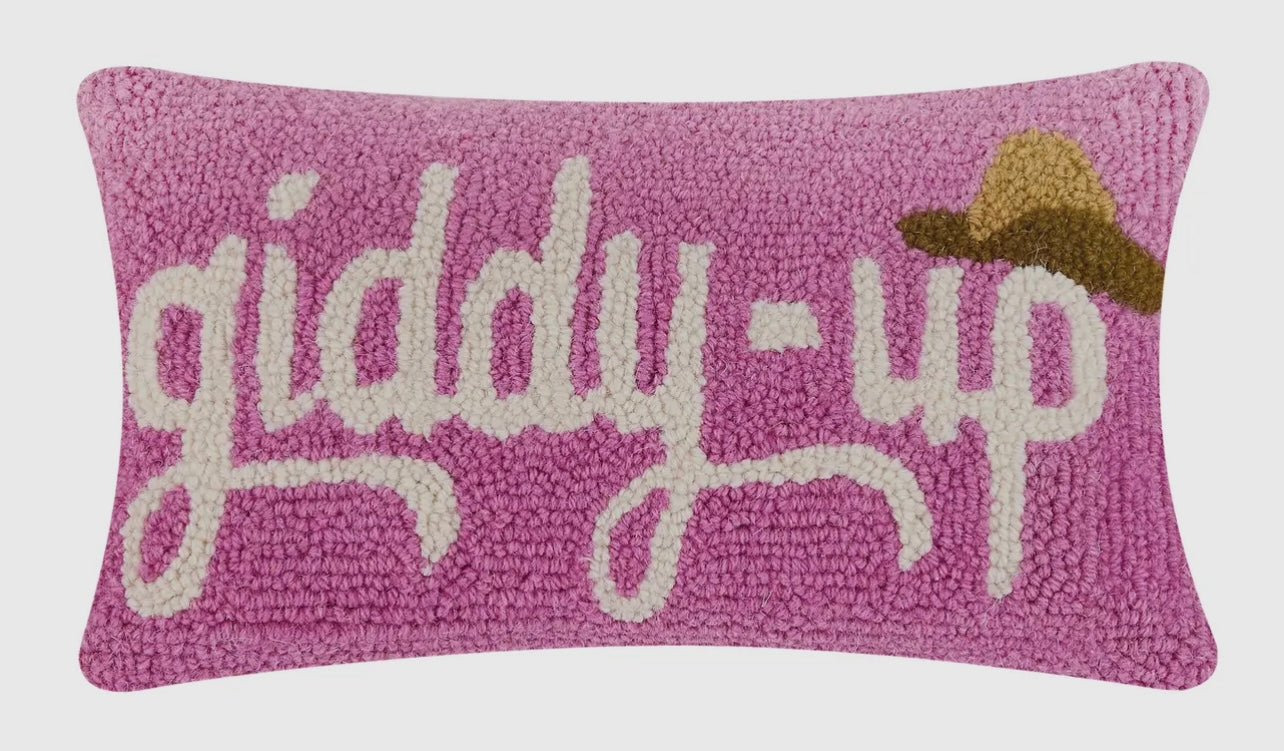 Giddy Up Hat hook Pillow