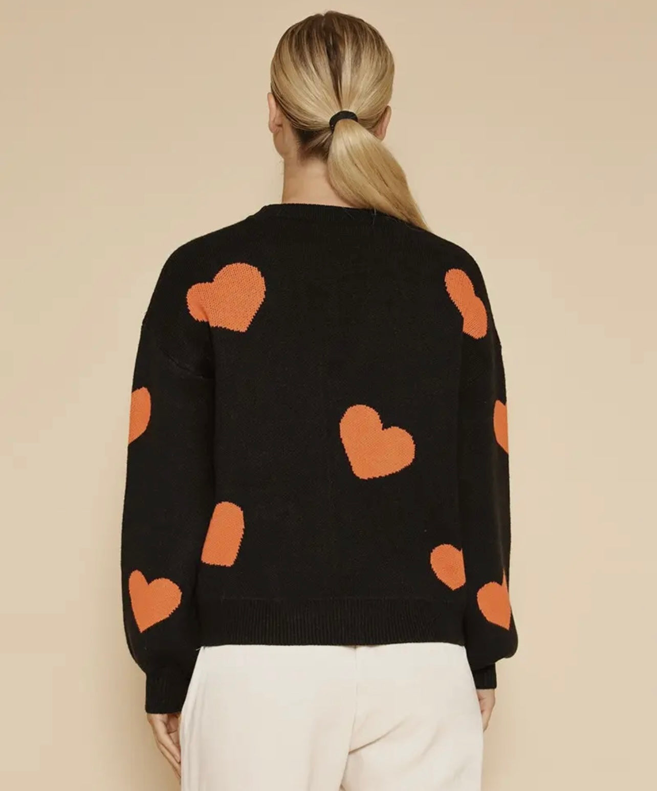 Ghost Love Halloween Knit Sweater