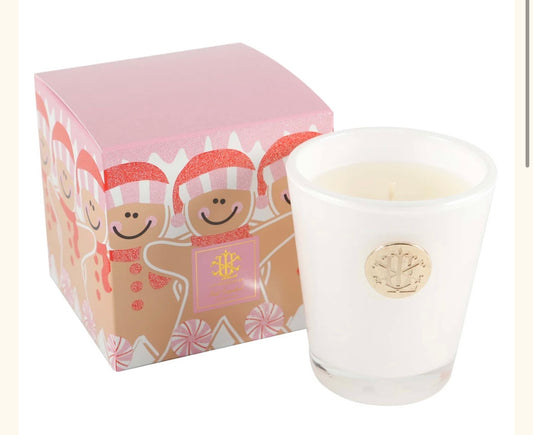 Fresh Gingerbread Designer Box and Candle Gift Set