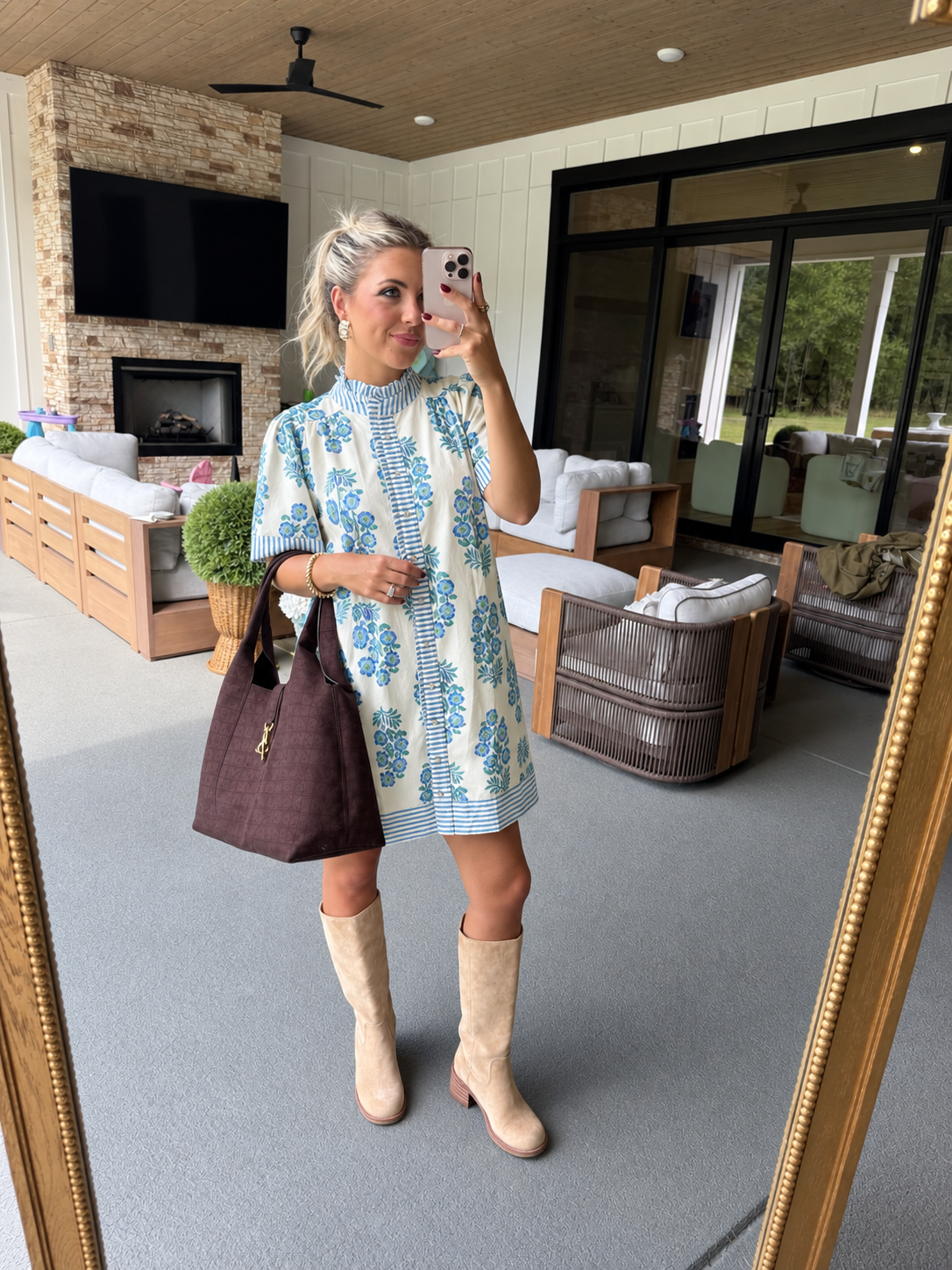 Bluebell Garden Dress - Ivory