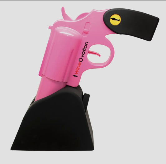 Pink Gun Rechargeable wine Bottle Opener