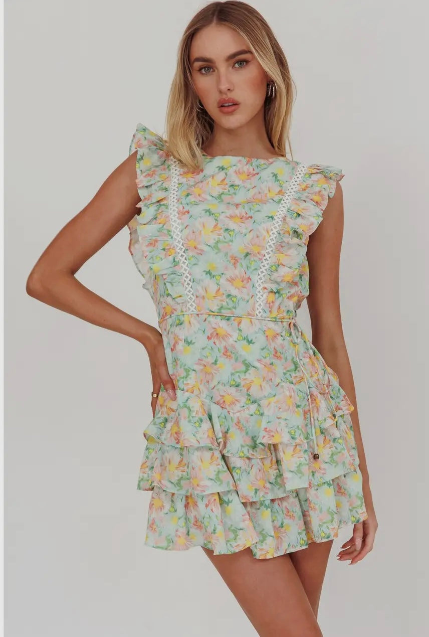 Winnie Tiered Floral Dress