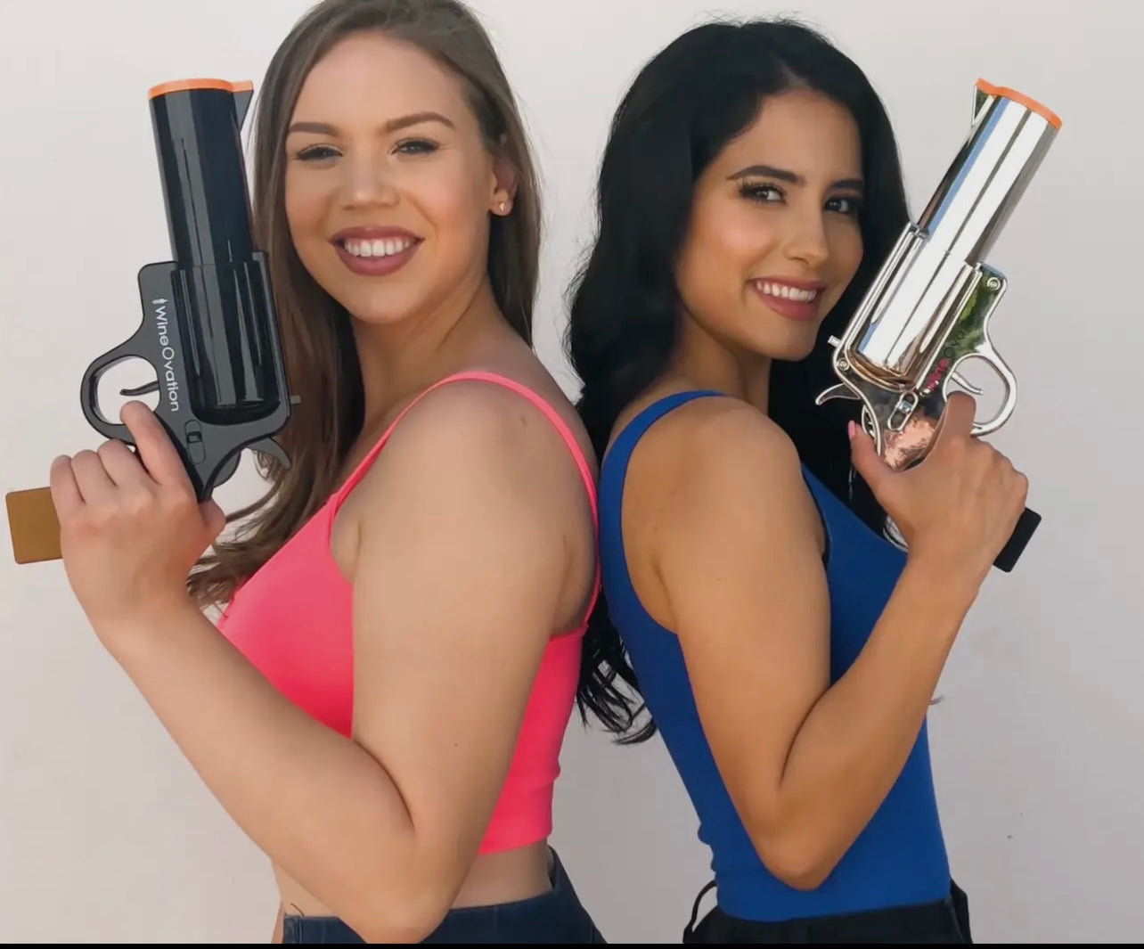 Chrome Wine Opener Gun