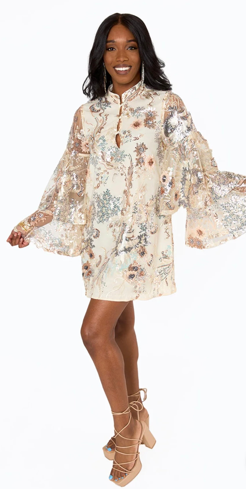 Smitten Long Sleeve Buddy Love Dress