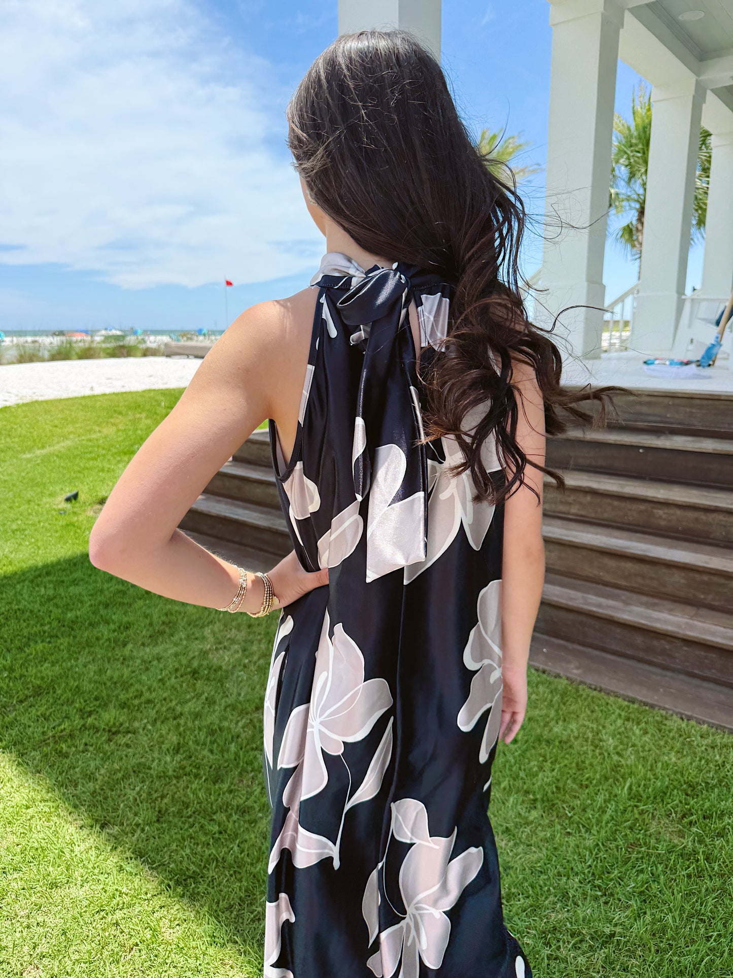 Chocolate Eclair Midi Dress
