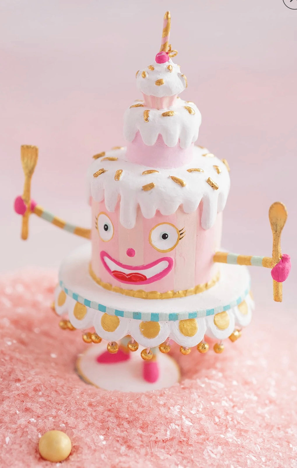 Glitterville Cakey Ornament