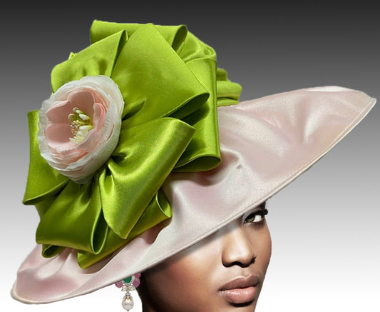 Lime Fizzy Derby Hat