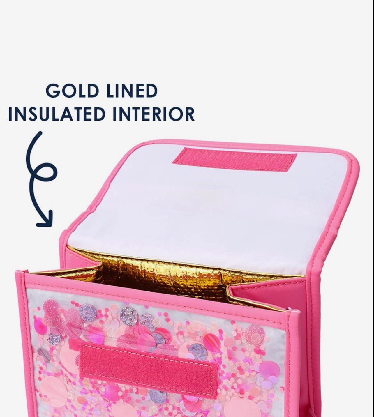 Pink Glitter Lunchbox