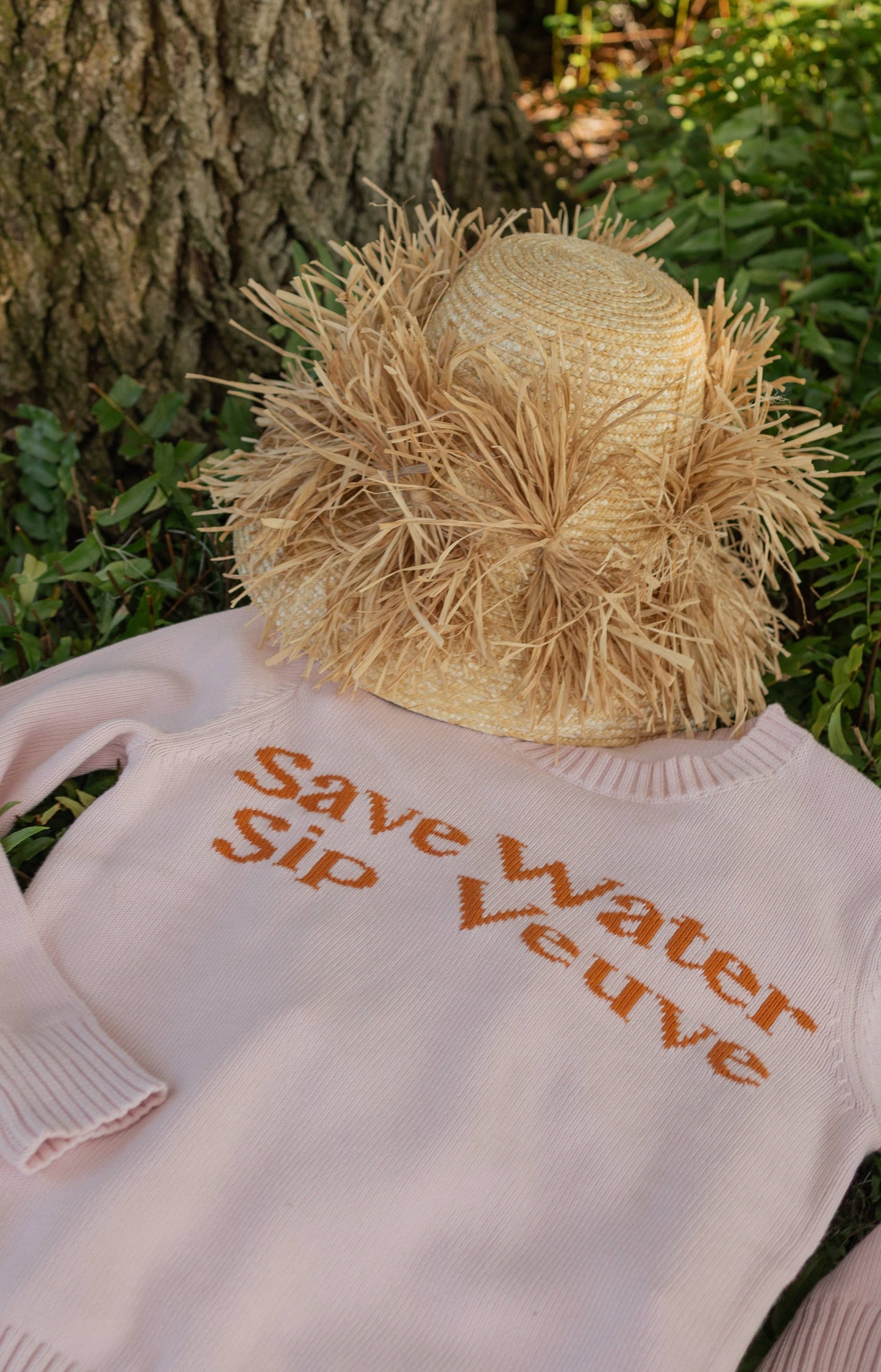 Save Water, Sip Veuve Sweater