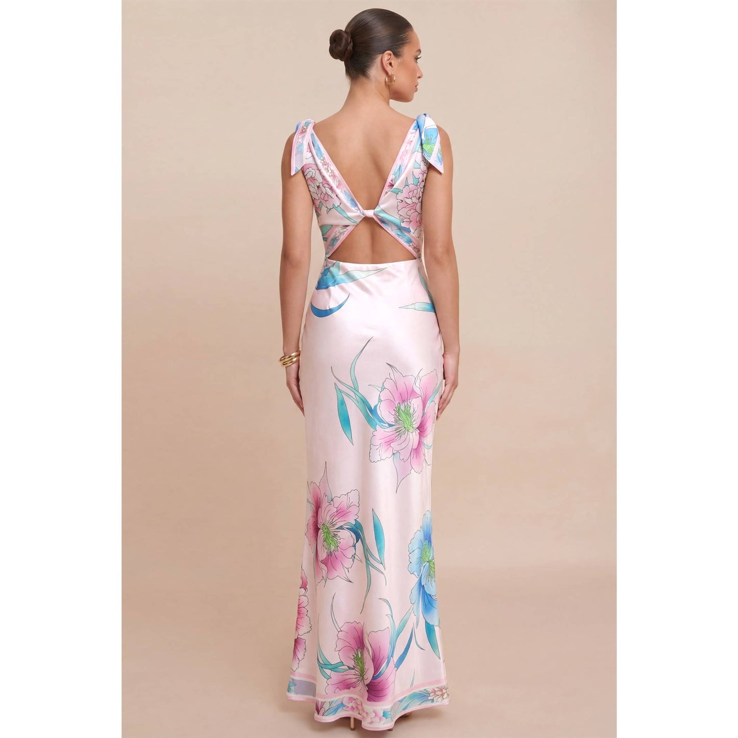 Island Oasis Maxi Dress - Blush Pink