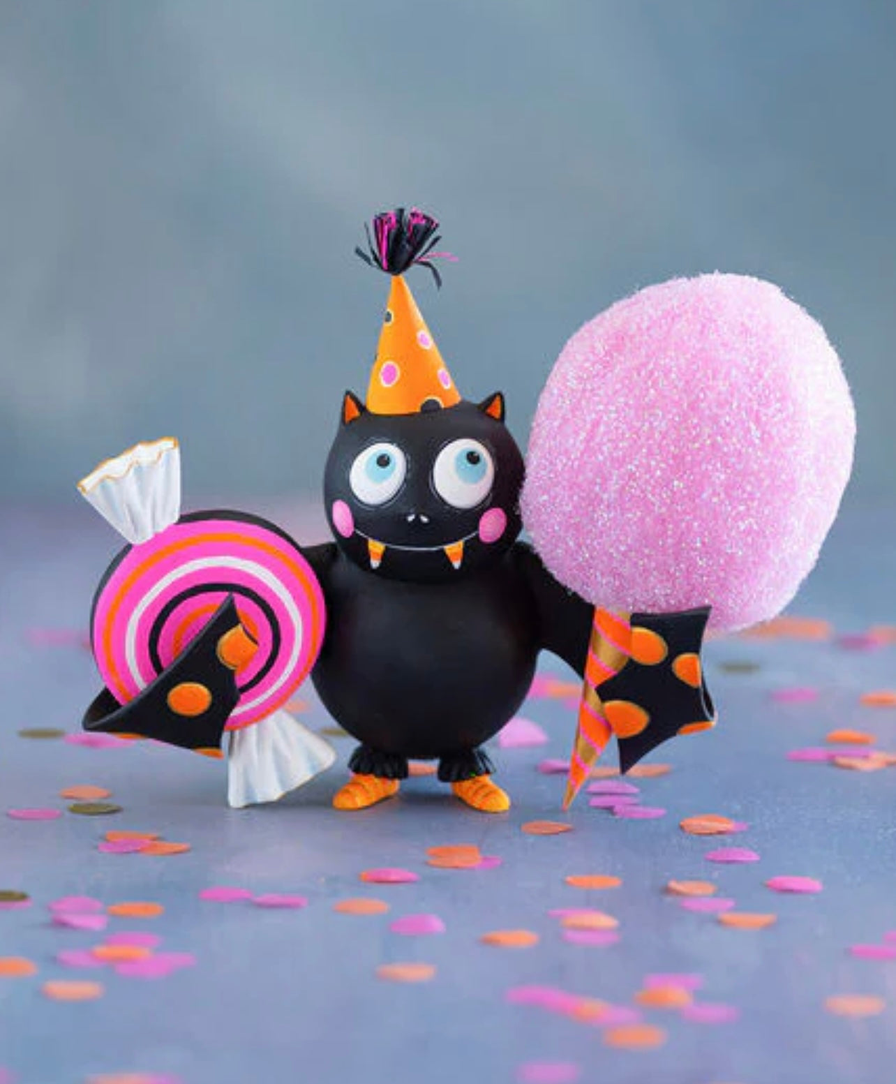 Glitterville Sweet Toothy Bat Cotton Candy