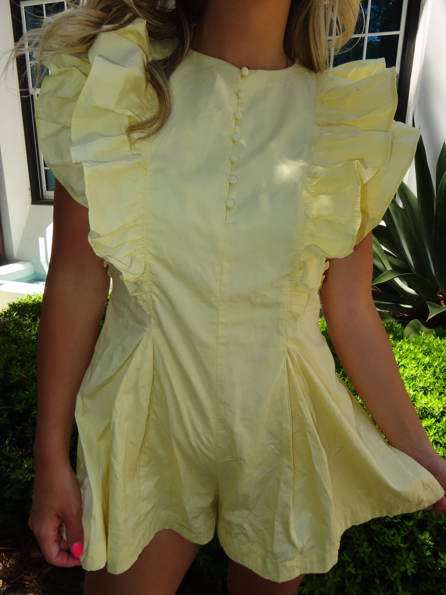 Soleil Ruffle Romper