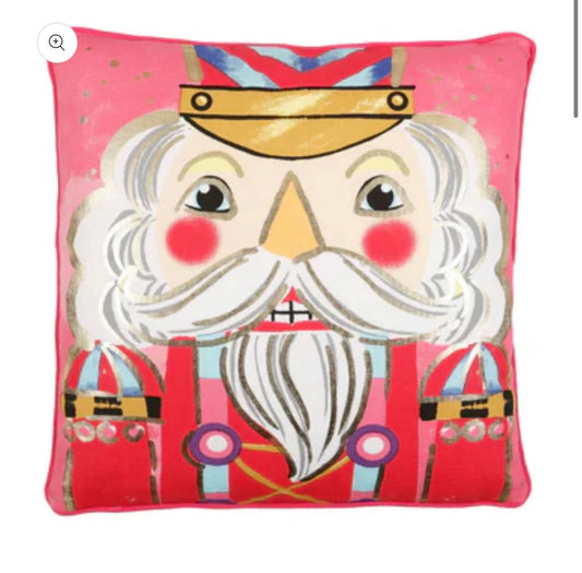 Pink Nutcracker Pillow 20 x 20