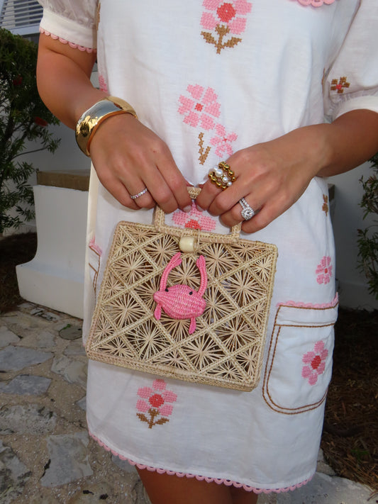 Pinch Perfect Woven Mini Bag