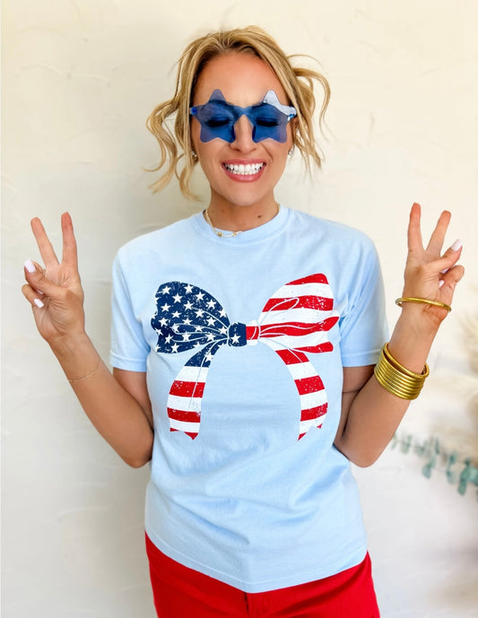 USA Bow Tee T-shirt