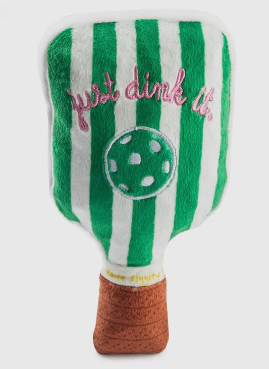 Green Stripe Pickleball Paddle By Haute Diggity Dog