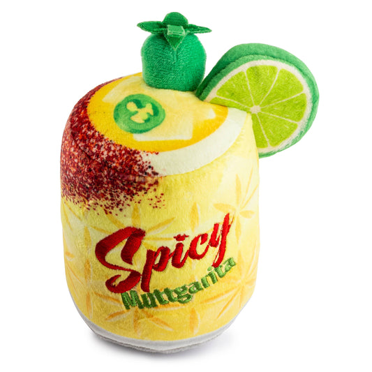 Spicy Muttgarita | Plush Squeaker Dog Toy
