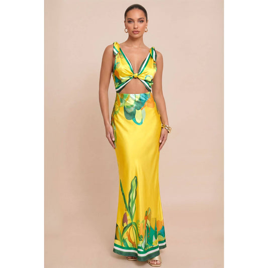 Island Oasis Maxi Dress - Mango