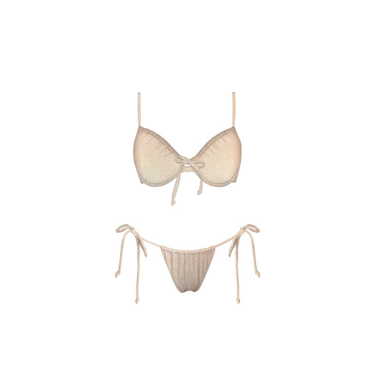 Champagne Bikini Set
