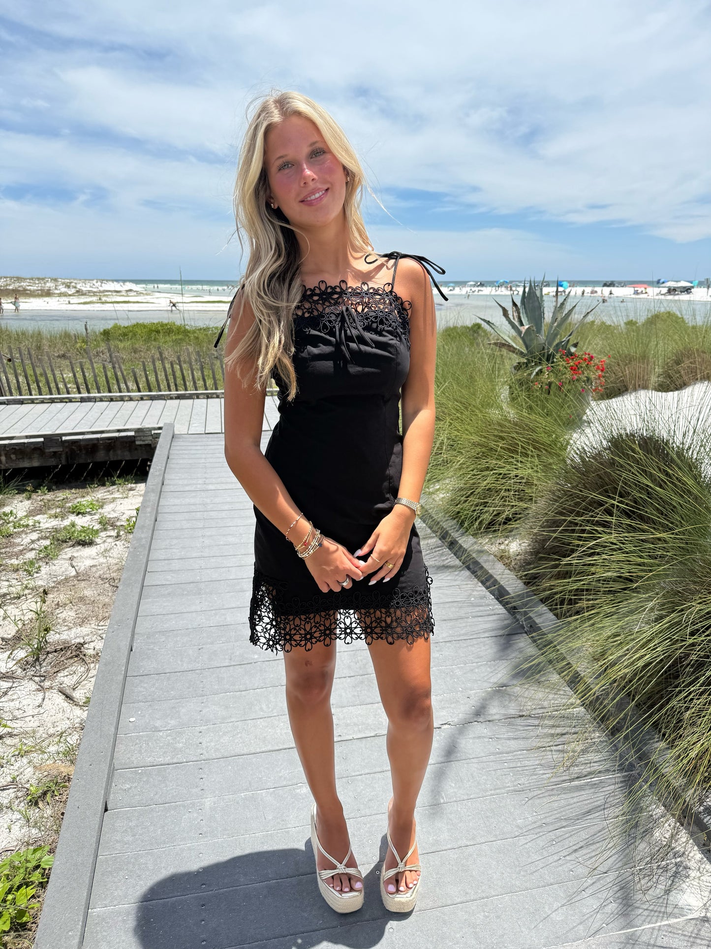 Betsy Mini Dress - Black