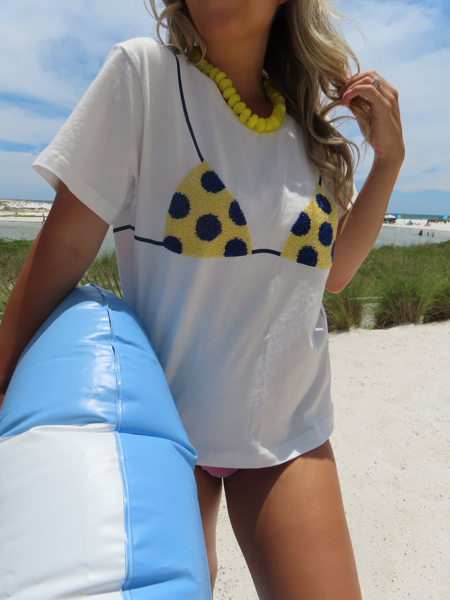 Sunbeam Beaded Bikini Tee