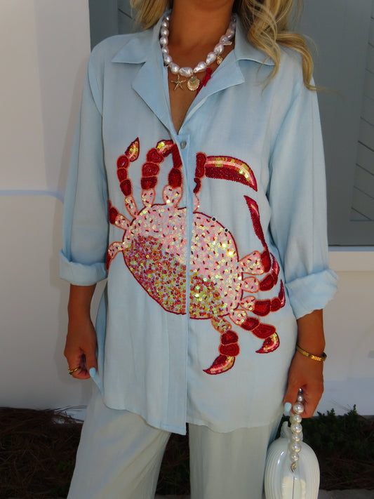 Montauk Embellished Top