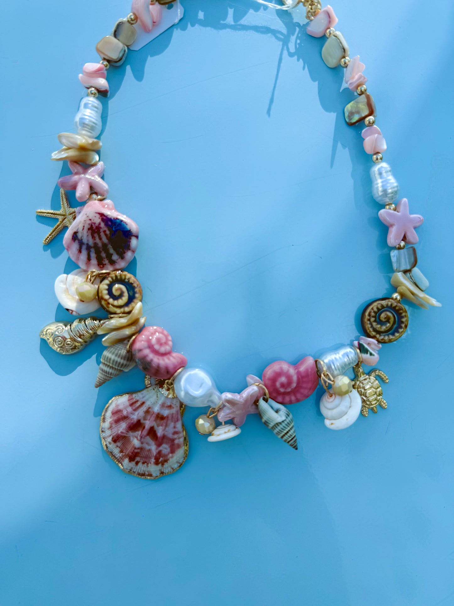 Seaside Rosé Necklace