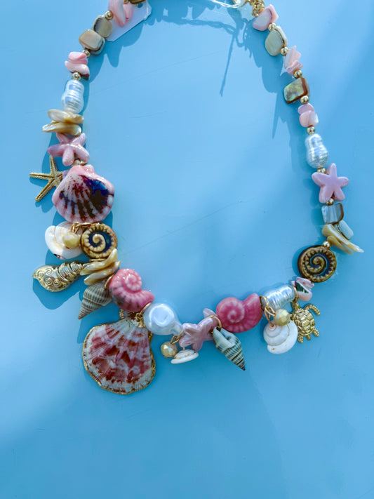 Seaside Rosé Necklace