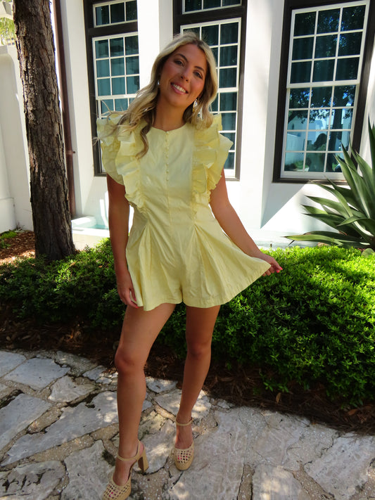 Soleil Ruffle Romper