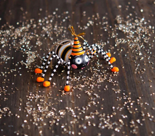 Halloween Spinderella the Spider Ornament