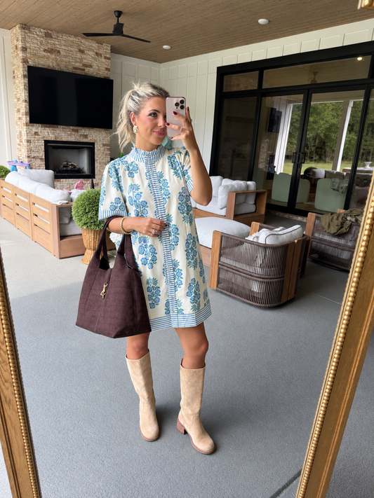 Bluebell Garden Dress - Ivory