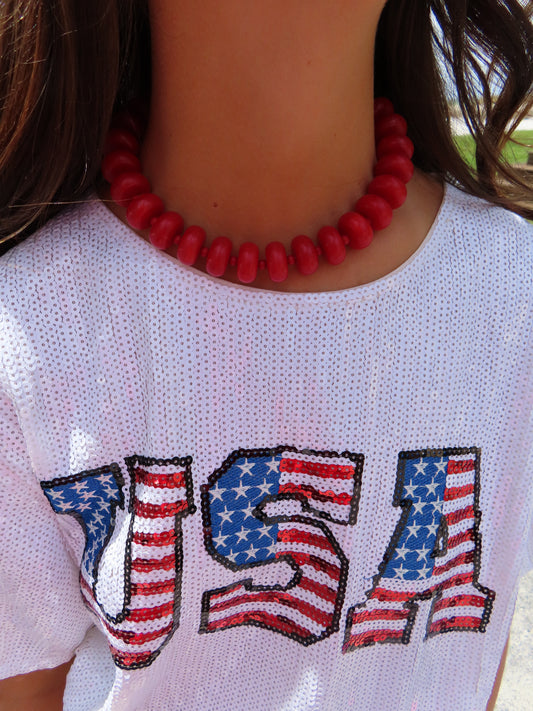 Cherry Strand Necklace