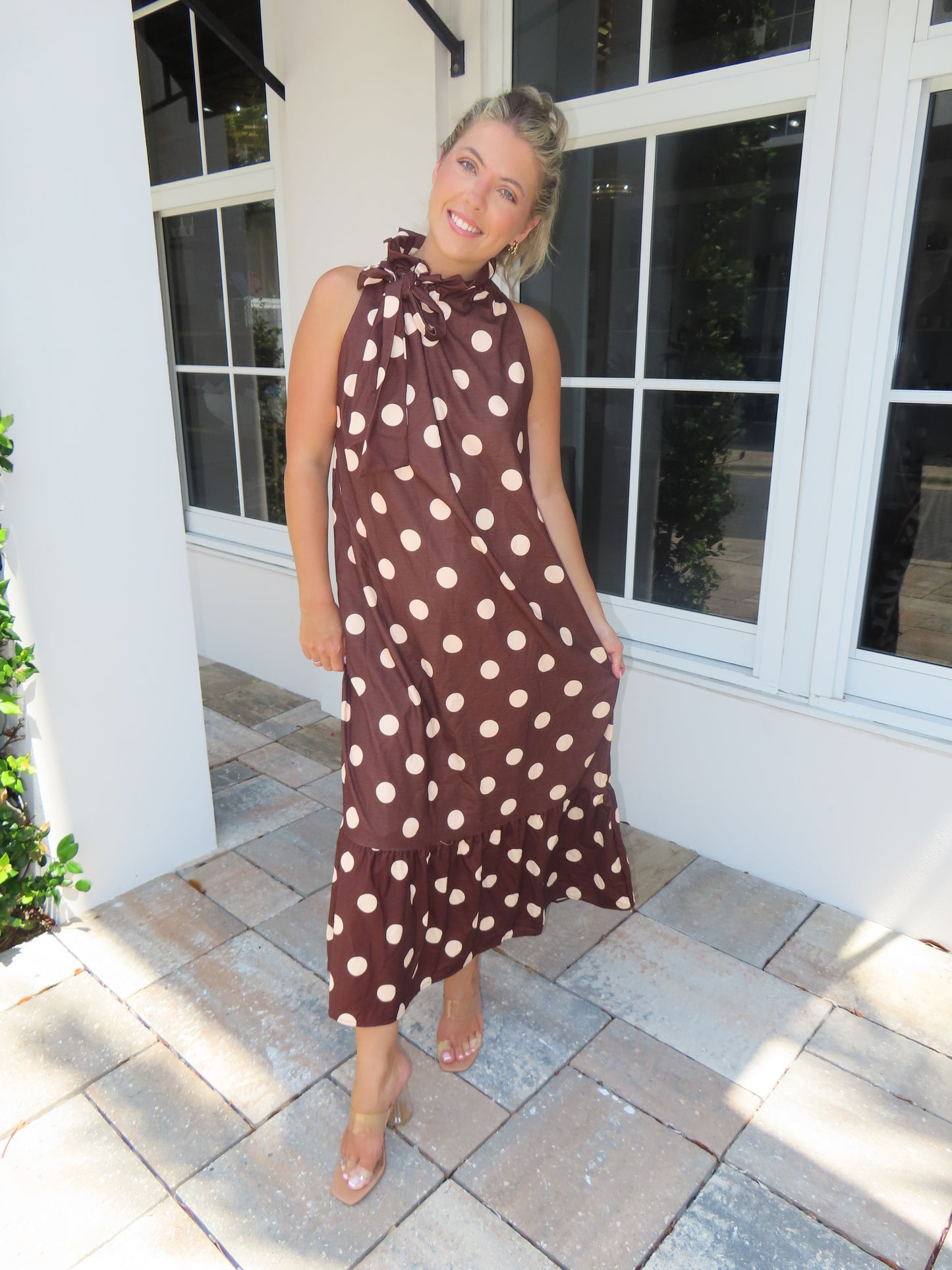 Penny Polka Dot Maxi