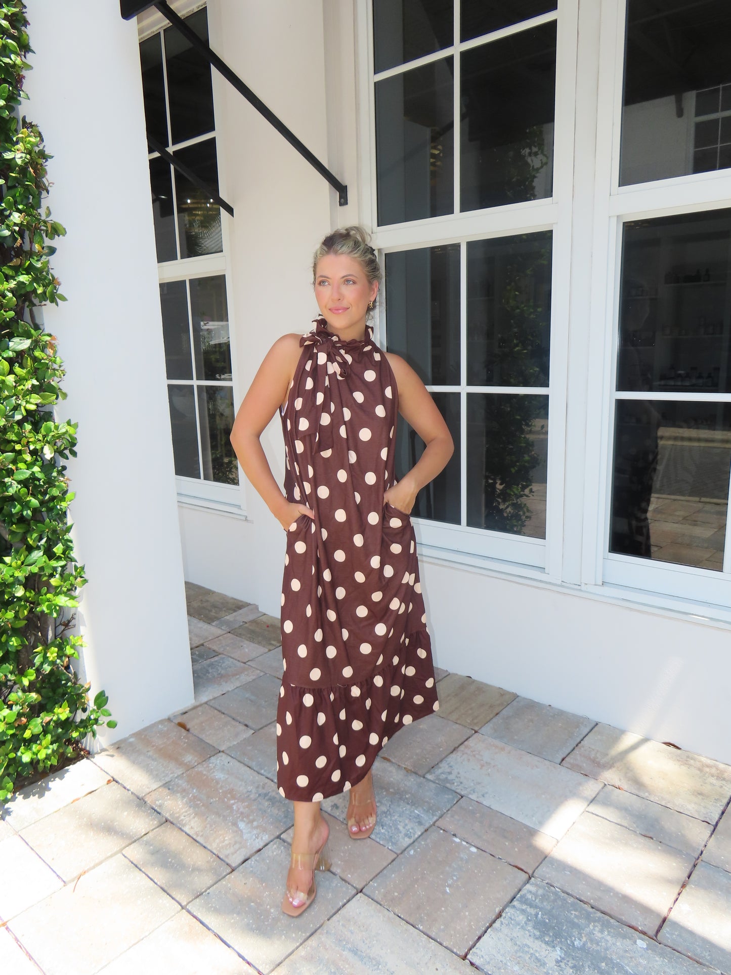Penny Polka Dot Maxi