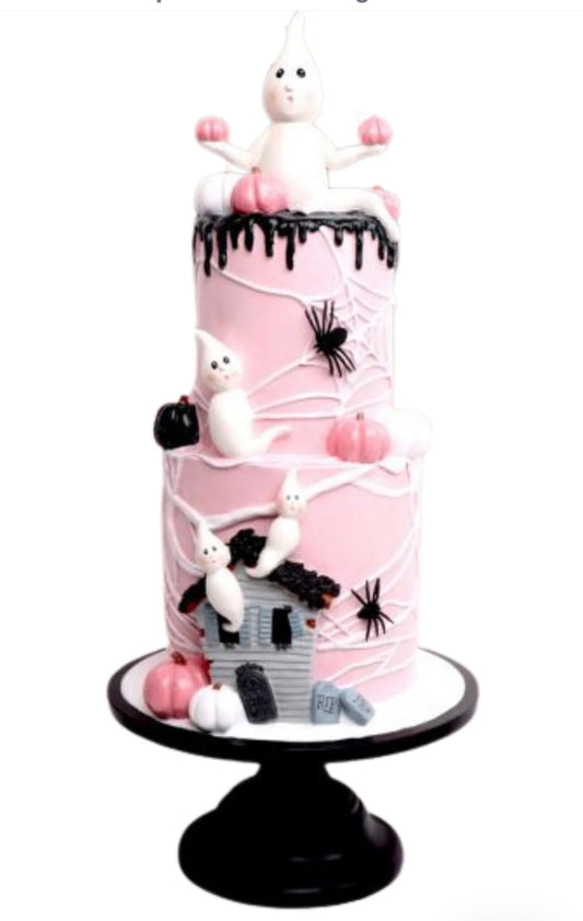 Boo Ville Ghost Cake