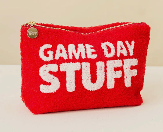 The Darling Effect Red Teddy Pouch-Gameday Stuff