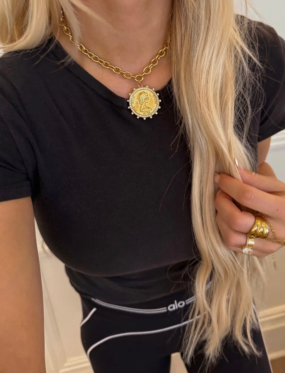 Shoreline Coin Necklace