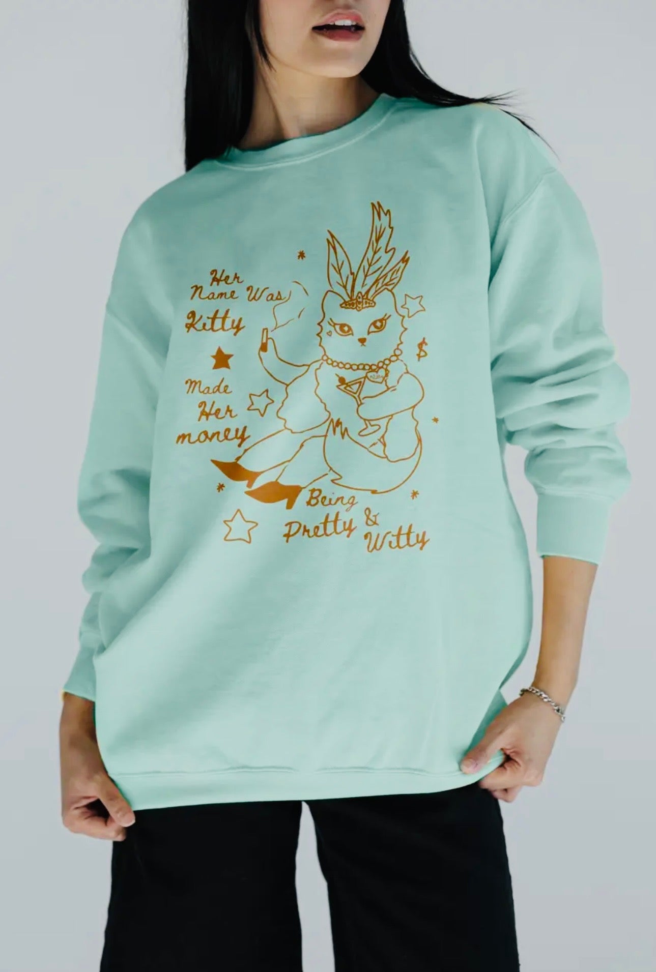 Showgirl Kitty Sweatshirt