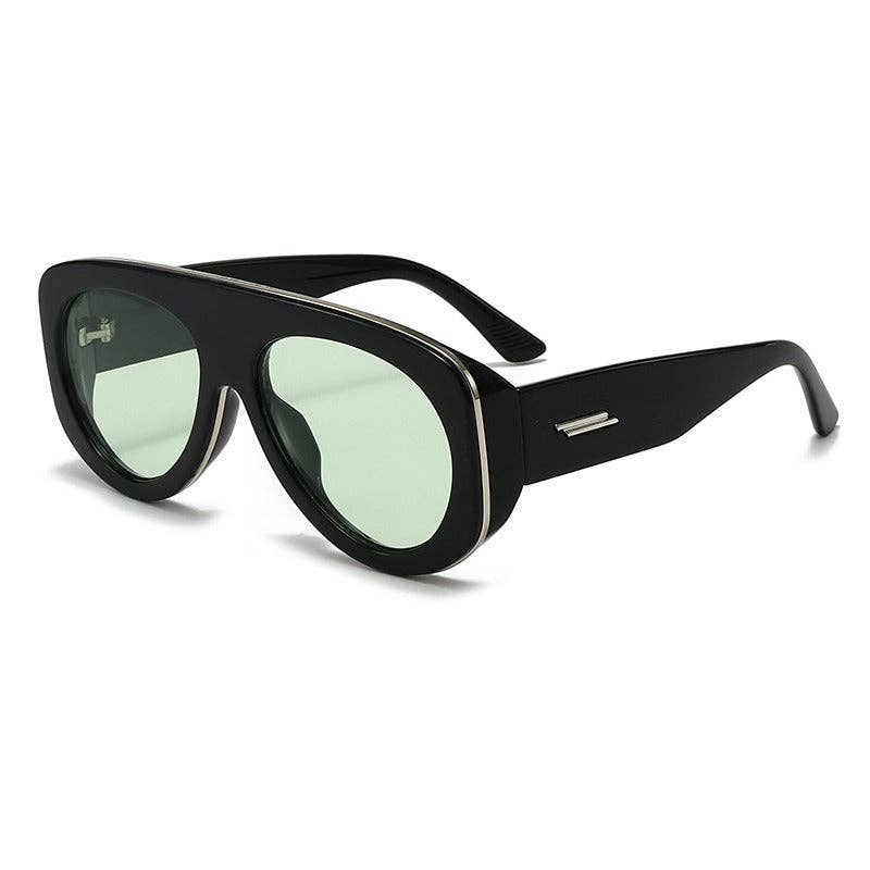 Retro Oversized Slimming UV400 Sunglasses for Women