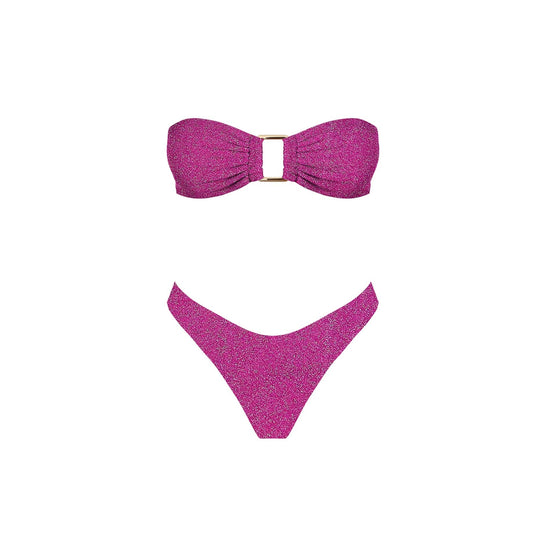 Bora Bikini Set - Shimmer Fuschia
