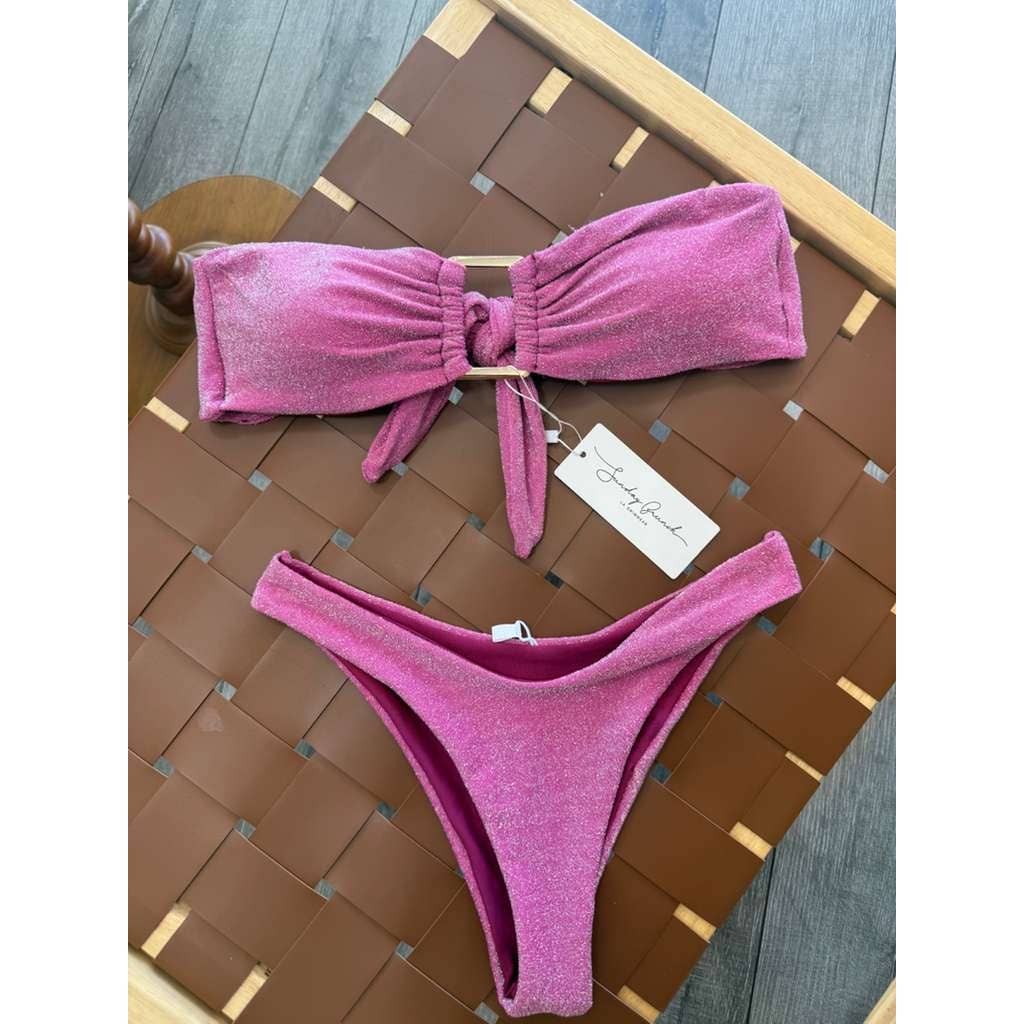 Bora Bikini Set - Shimmer Fuschia