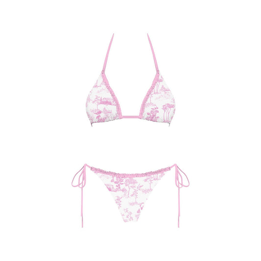 Sunny Days Toile Bikini Set